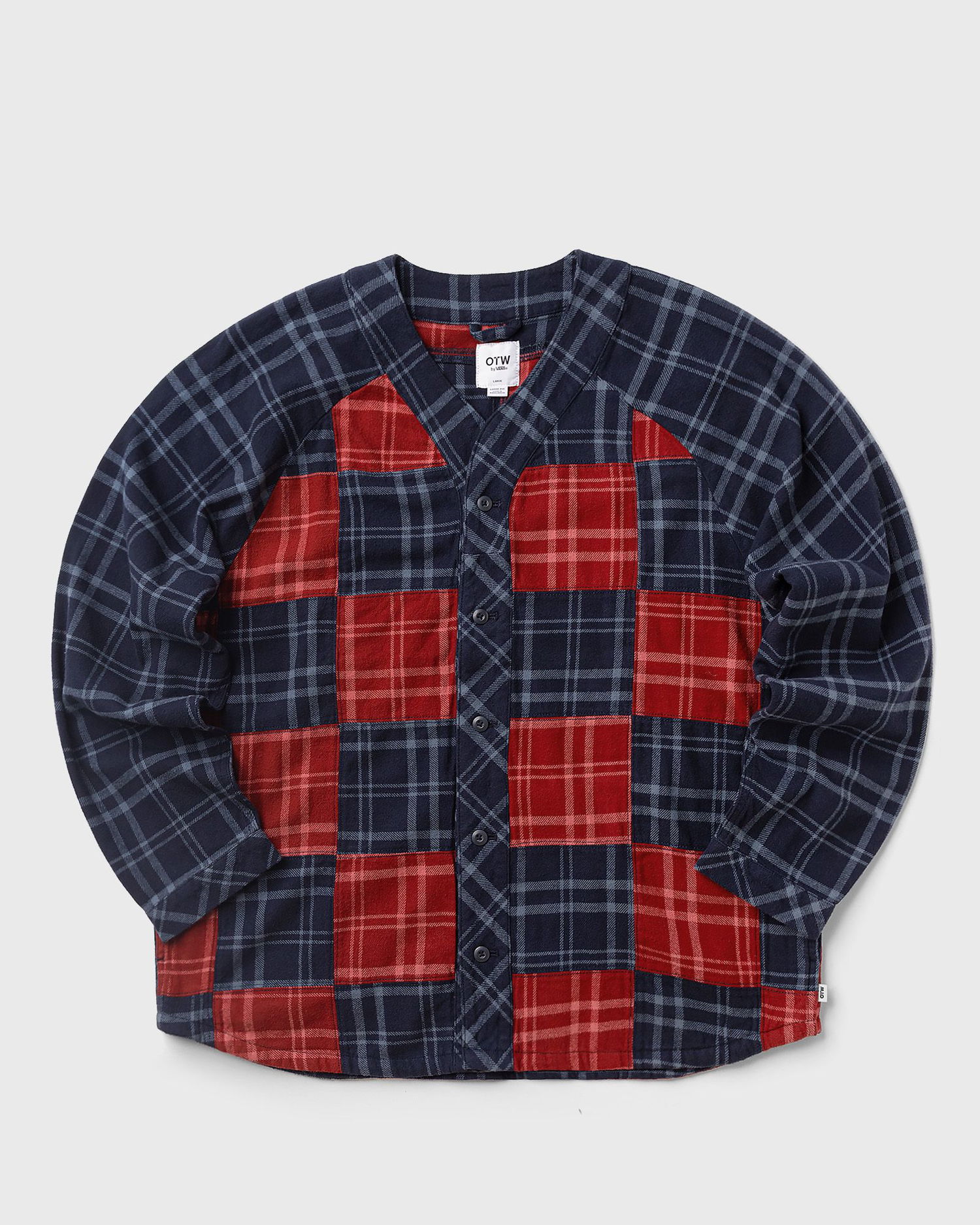 Košeľa Vans OTW Flannel Blocked Button-Down Shirt Rôznofarebný | VN000R5TJDU1, 0