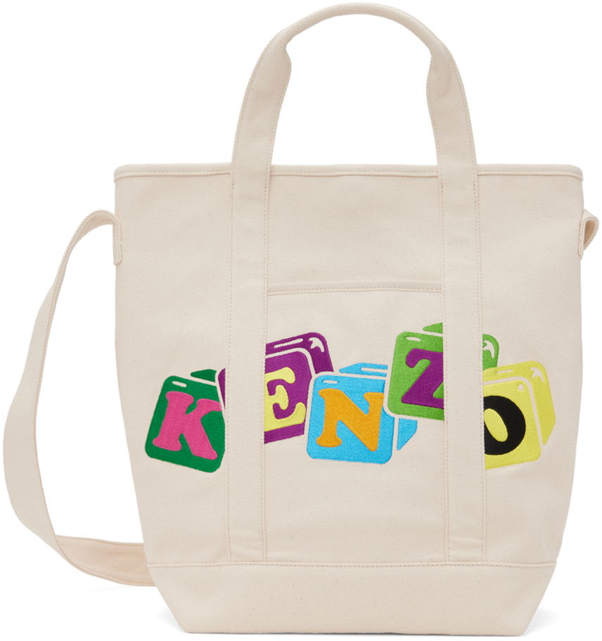 Tote bag KENZO BOKE Boy Strap Tote Bag Béžová | FD55SA901F34, 0