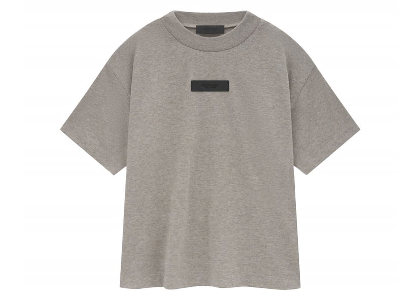 Tričko Fear of God Core Collection S/S Tee Heather Grey Šedá | 125SU245441FW