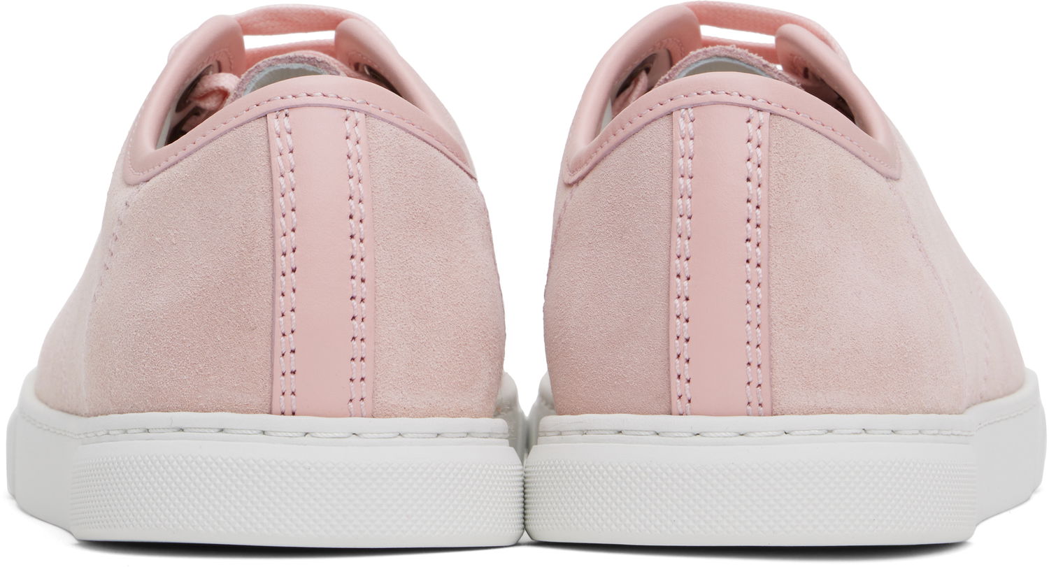 Tenisky a topánky LANVIN DBB1 Leather & Suede Sneakers Ružová | FW-SKDBB1-ANAP-H24, 1