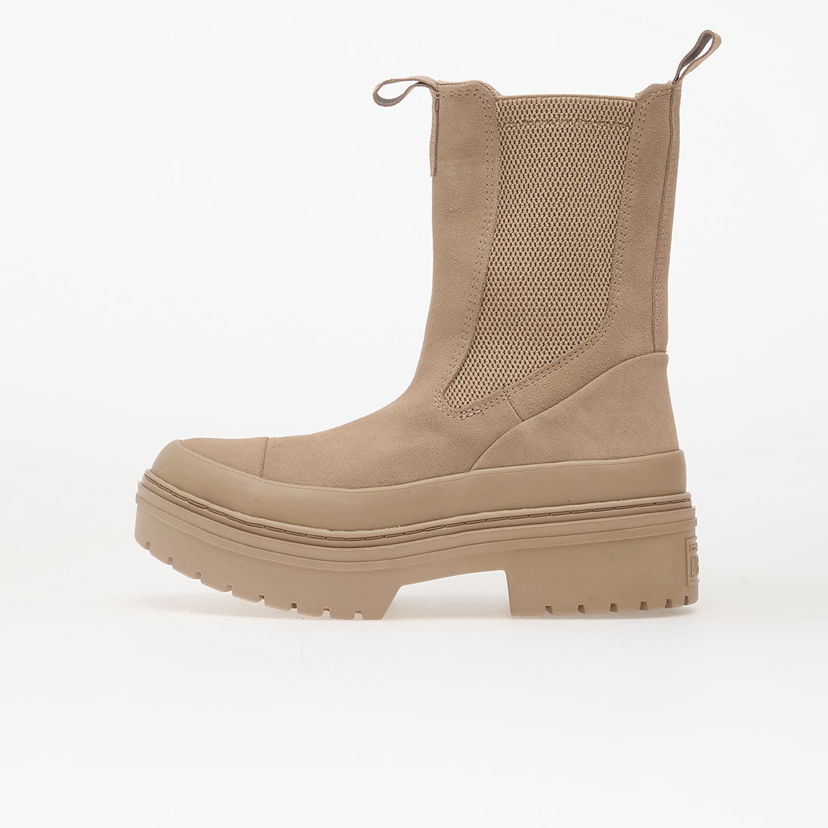 Tenisky a topánky Converse Chuck Taylor All Star Lugged Heel Chelsea Boot Suede Béžová | A14544C