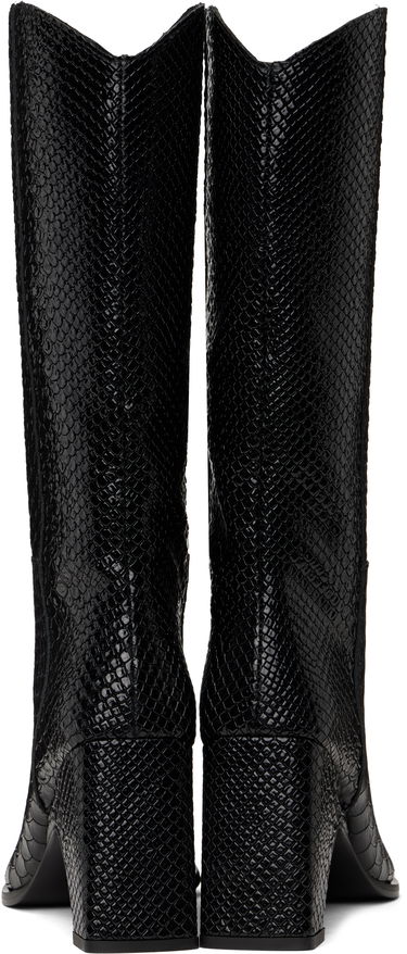 Oblečenie Coperni Coperni Python Embossed Bridge Cowboy Boots Čierna | COPSH16F6047, 1