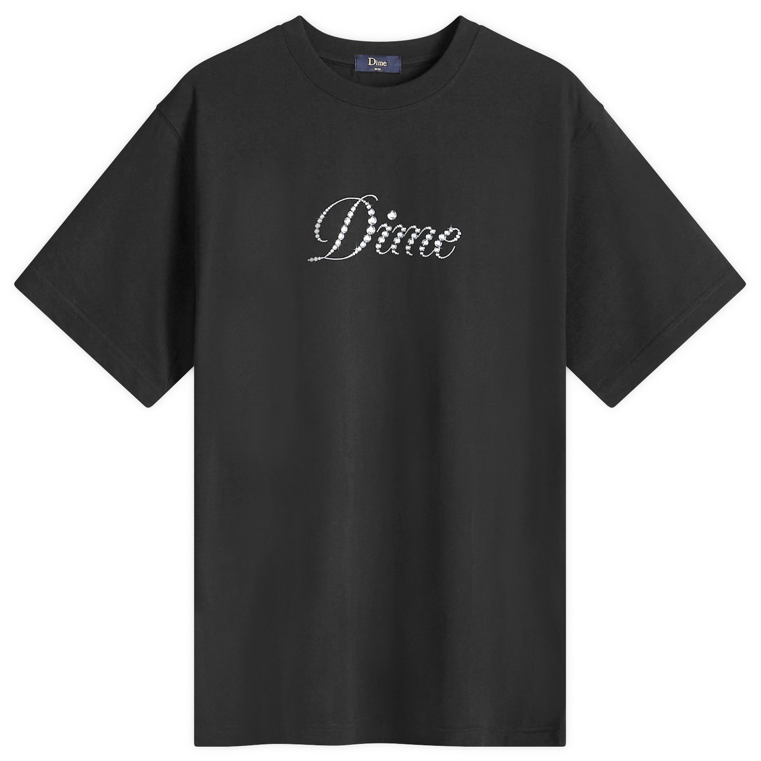 Tričko Dime Icy Cursive T-Shirt Čierna | DIMESU2434BLK, 0