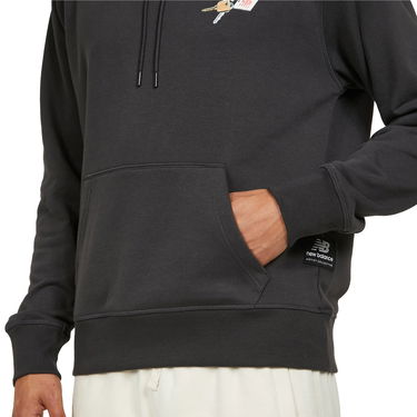 Mikina New Balance Athletics Jacob Rochester Hoodie Čierna | MT23555_PHM, 2