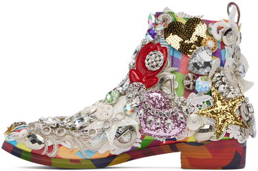 Oblečenie Comme des Garçons Comme des Garçons Kids Love Gaite Edition Embellished Chelsea Boots Rôznofarebný | GM-K101-001, 2