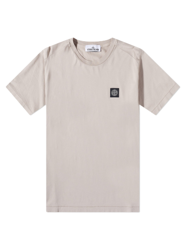 Tričko Stone Island Patch Tee Dove Šedá | 101524113-V0092