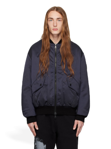 Bunda A-COLD-WALL* Overdye Bomber Jacket Navy | ACWMO211