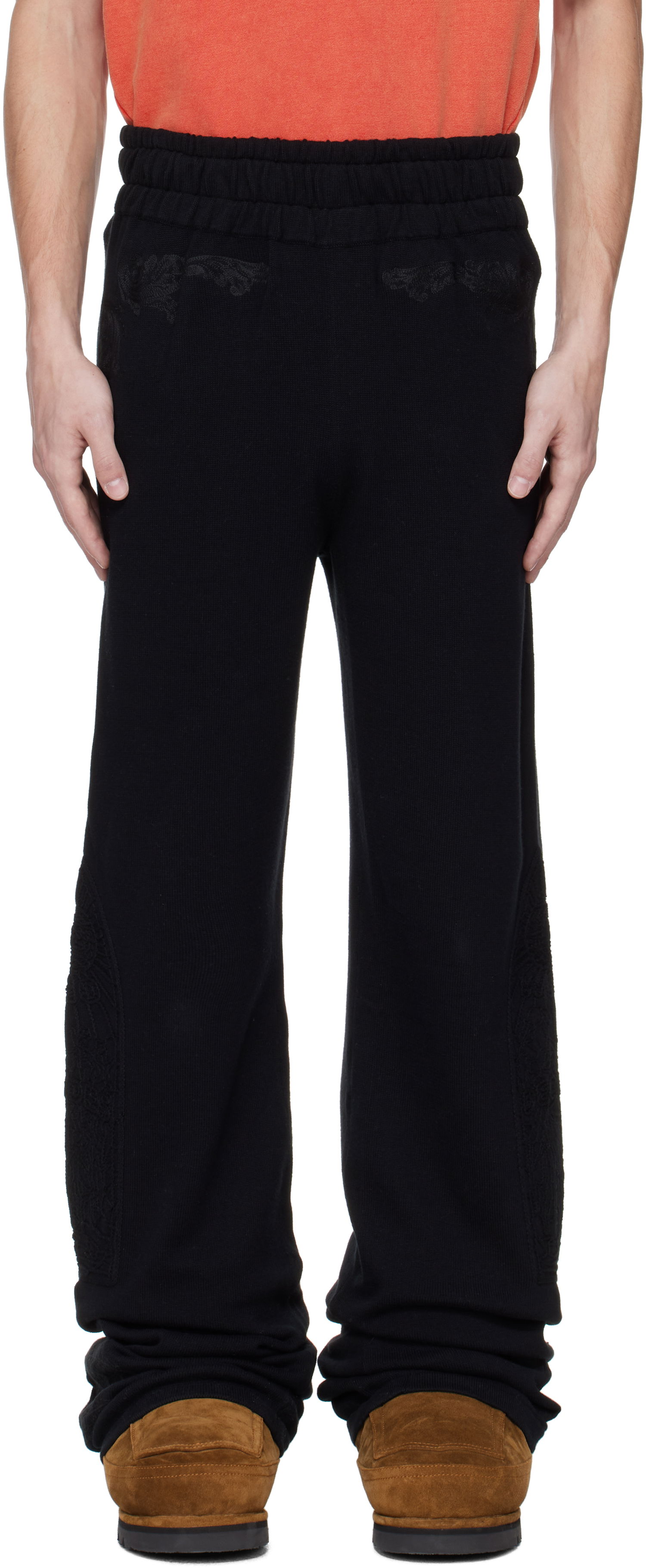 Tepláky Who Decides War Who Decides War Low Stained Glass Sweatpants Čierna | 1120810002SS25, 0