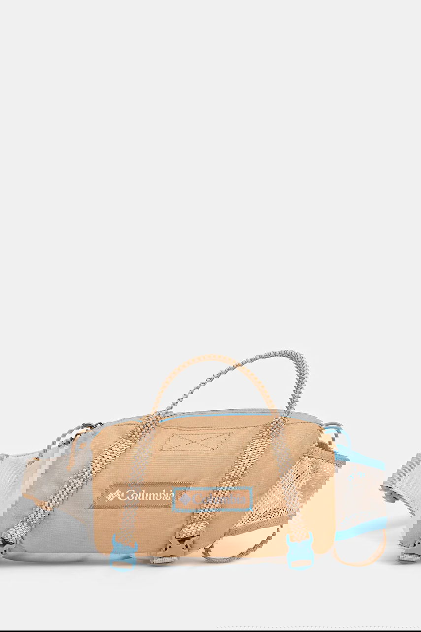 Ľadvinka Columbia Waist Bag with Top Handle and Mesh Pocket Béžová | 2121421, 0