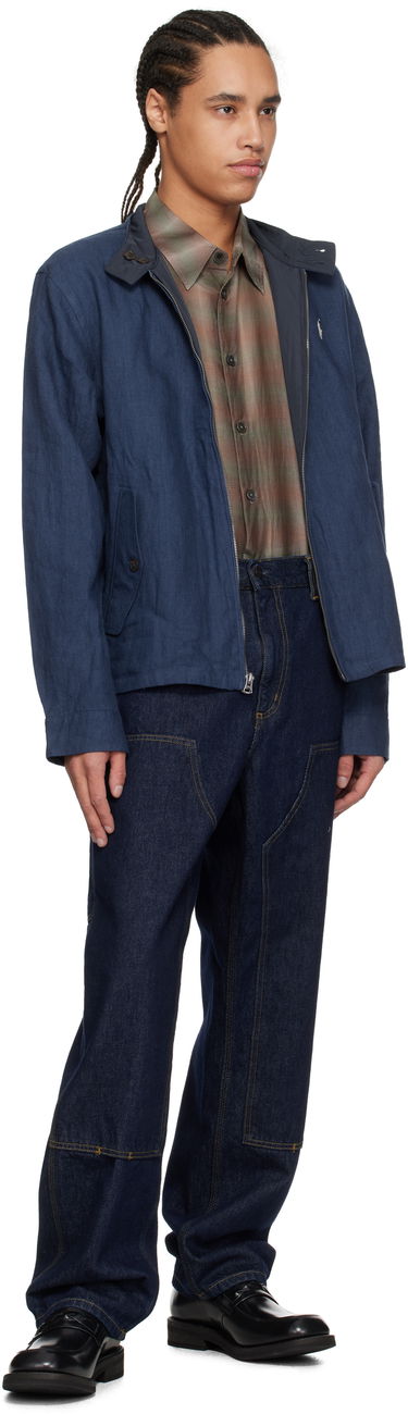 Bomber bunda Polo by Ralph Lauren Ralph Lauren 'The Bedford' Reversible Jacket Navy | 710962187002, 4