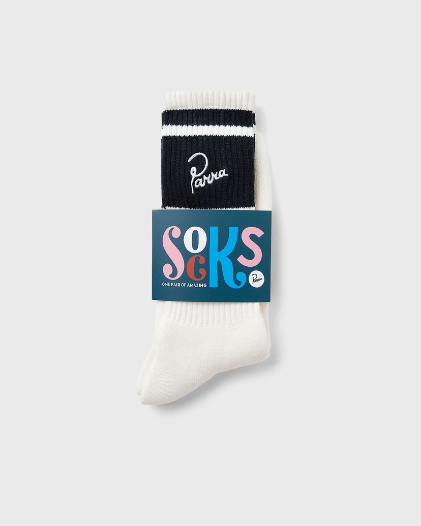 Ponožky By Parra Crew Socks Biela | 52280