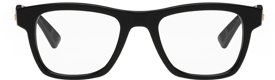 Slnečné okuliare Bottega Veneta Rectangular Glasses Čierna | BV1120O, 0