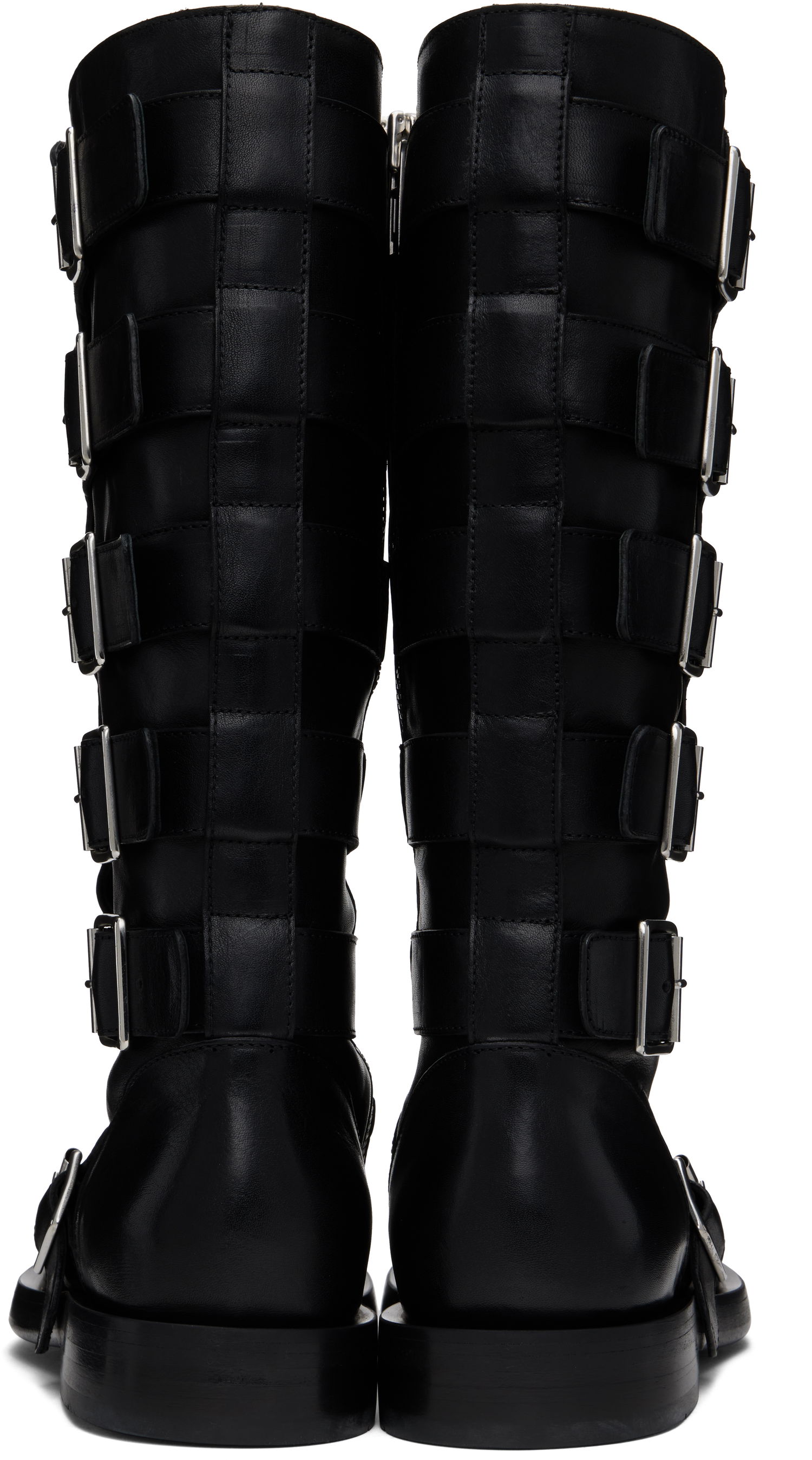 Oblečenie Ann Demeulemeester Ann Demeulemeester Jace Biker Boots Čierna | 2402-M-R23-LT141-099, 1