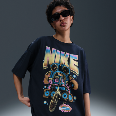 Tričko Nike Nike Sportswear Essential Loose Fit Short-Sleeve T-Shirt Navy | HF9691-010, 4