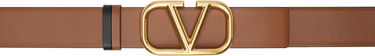 Opasok Valentino Valentino Garavani Reversible VLogo Belt Hnedá | 3W2T0S11ZFR, 0