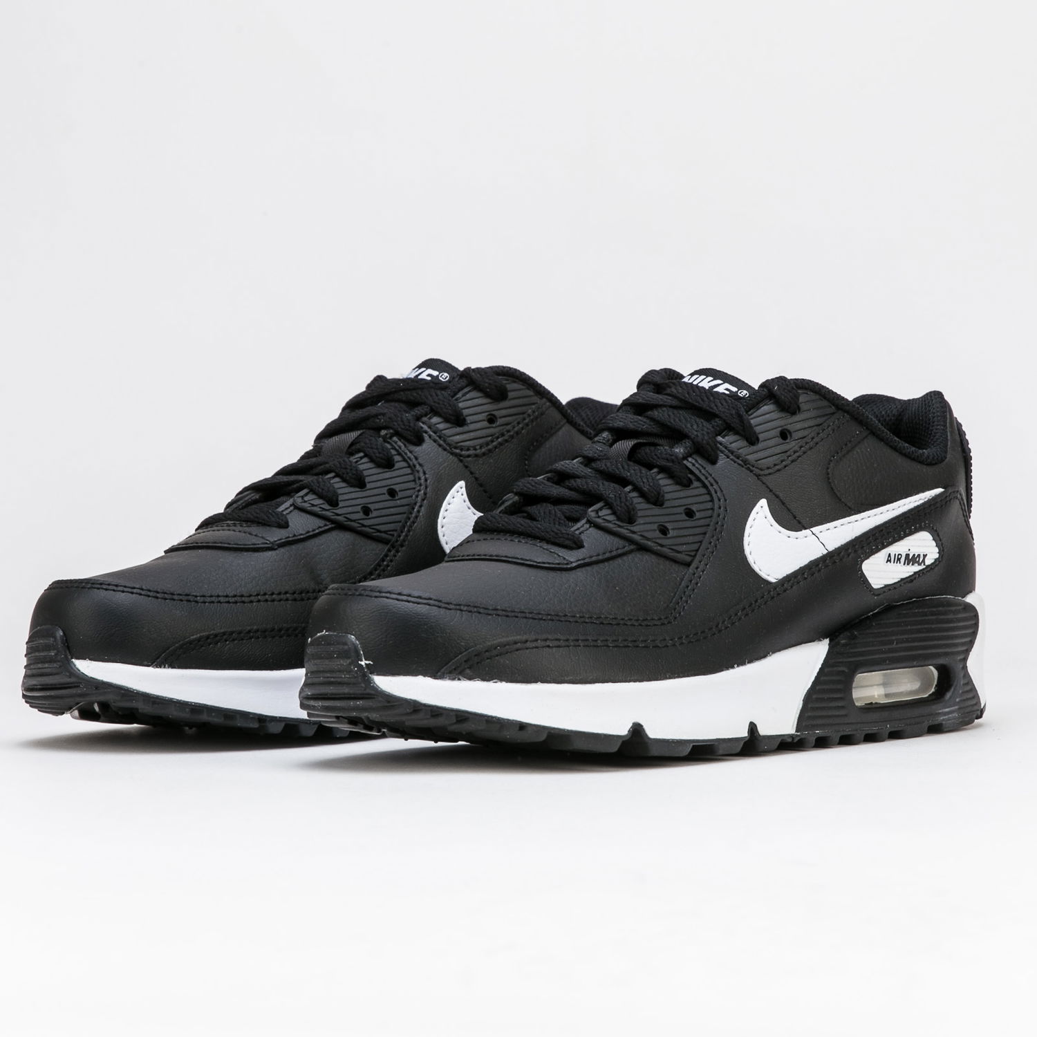 Tenisky a topánky Nike Air Max 90 Leather GS Čierna | CD6864-010, 1