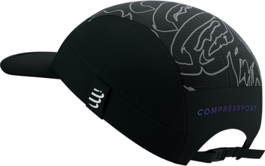 Šiltovka Compressport 5 Panel Light Cap Aurora Čierna | xhwu11039047, 1