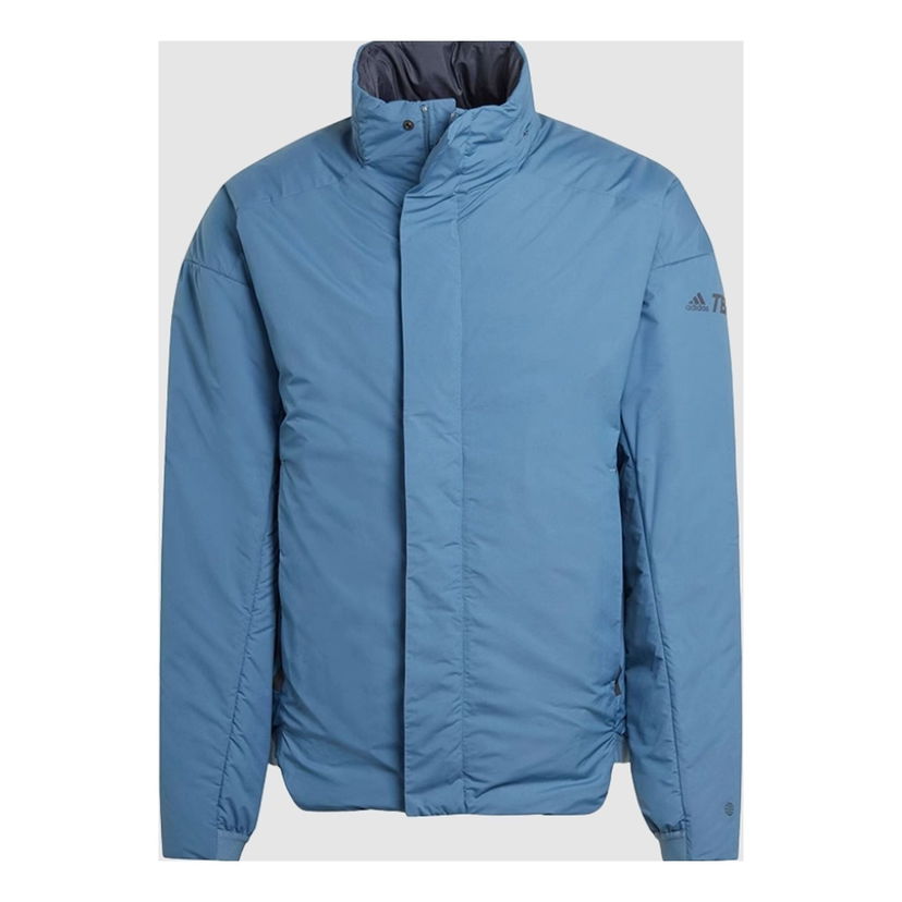 Prešívaná bunda adidas Performance Terrex Outdoor Jacket Modrá | HG6034