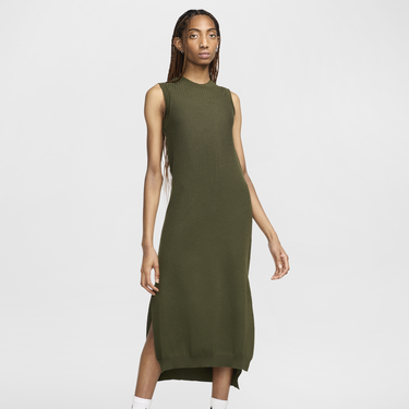Šaty Nike Sleeveless Midi Dress Zelené | FQ0292-355, 4