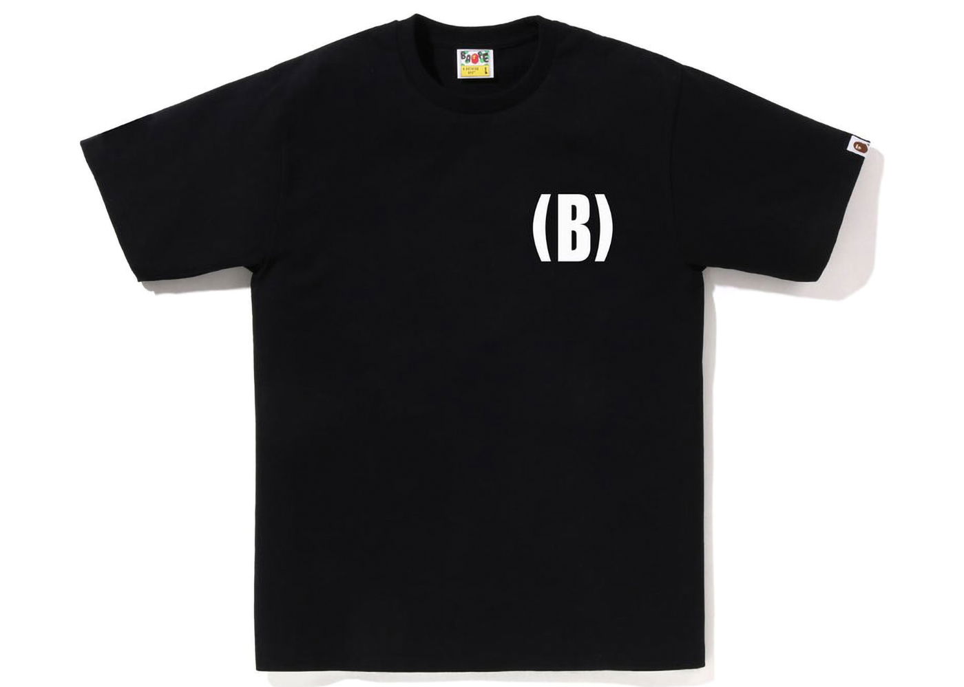 Tričko BAPE B One Point Tee Čierna | 1J30-110-059, 0