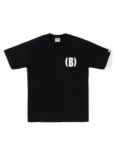 Tričko BAPE B One Point Tee Čierna | 1J30-110-059