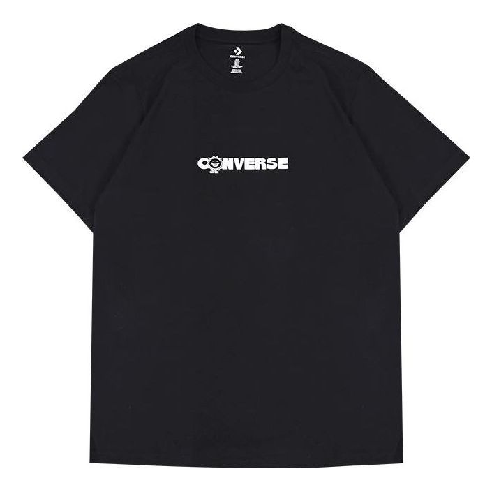 Tričko Converse Earth Moon Sun Graphic Tee Čierna | 10025277-A01