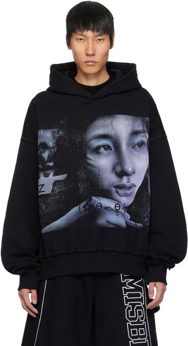 Mikina MISBHV Maciej Kość Edition Exposed Seam Hoodie Čierna | 250M209, 0