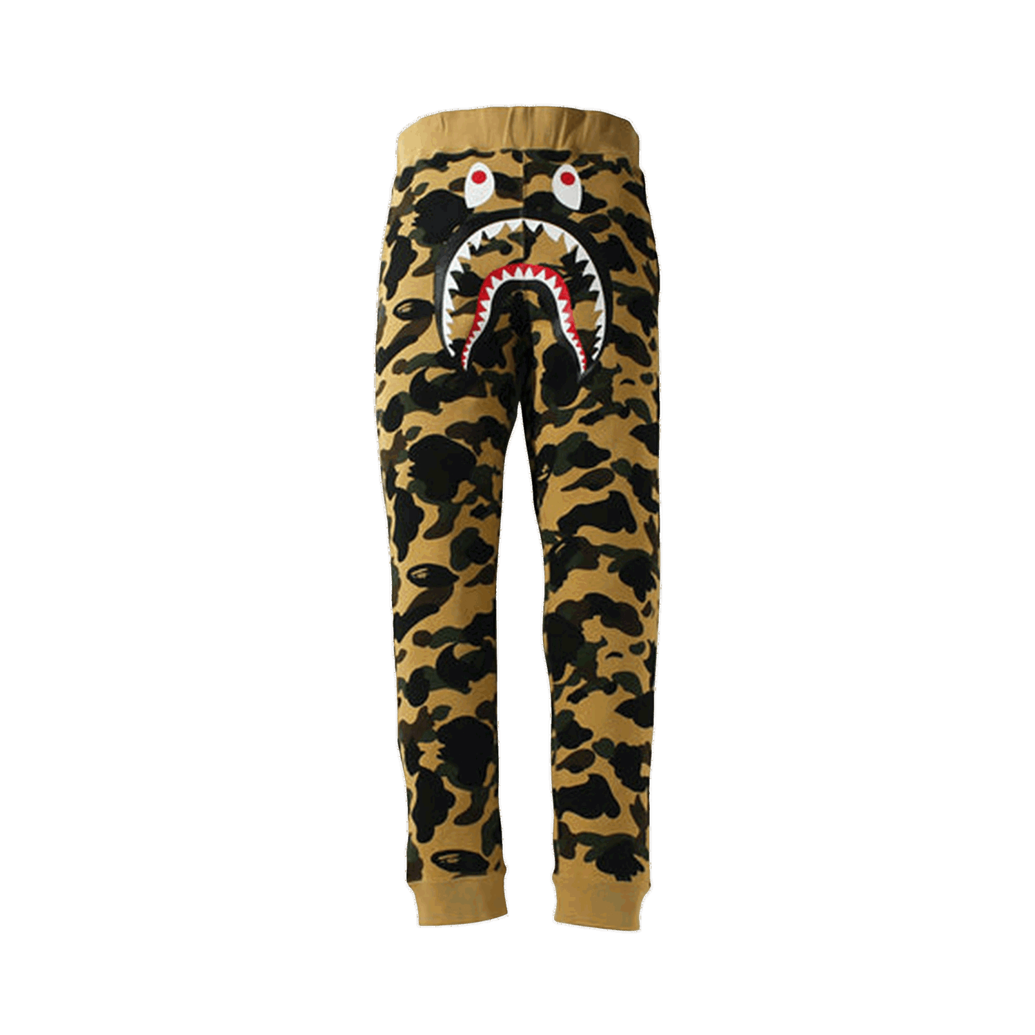 Tepláky BAPE 1st Camo Shark Slim Fit Sweatpants Žltá | 1H80 152 012 YELLOW, 0