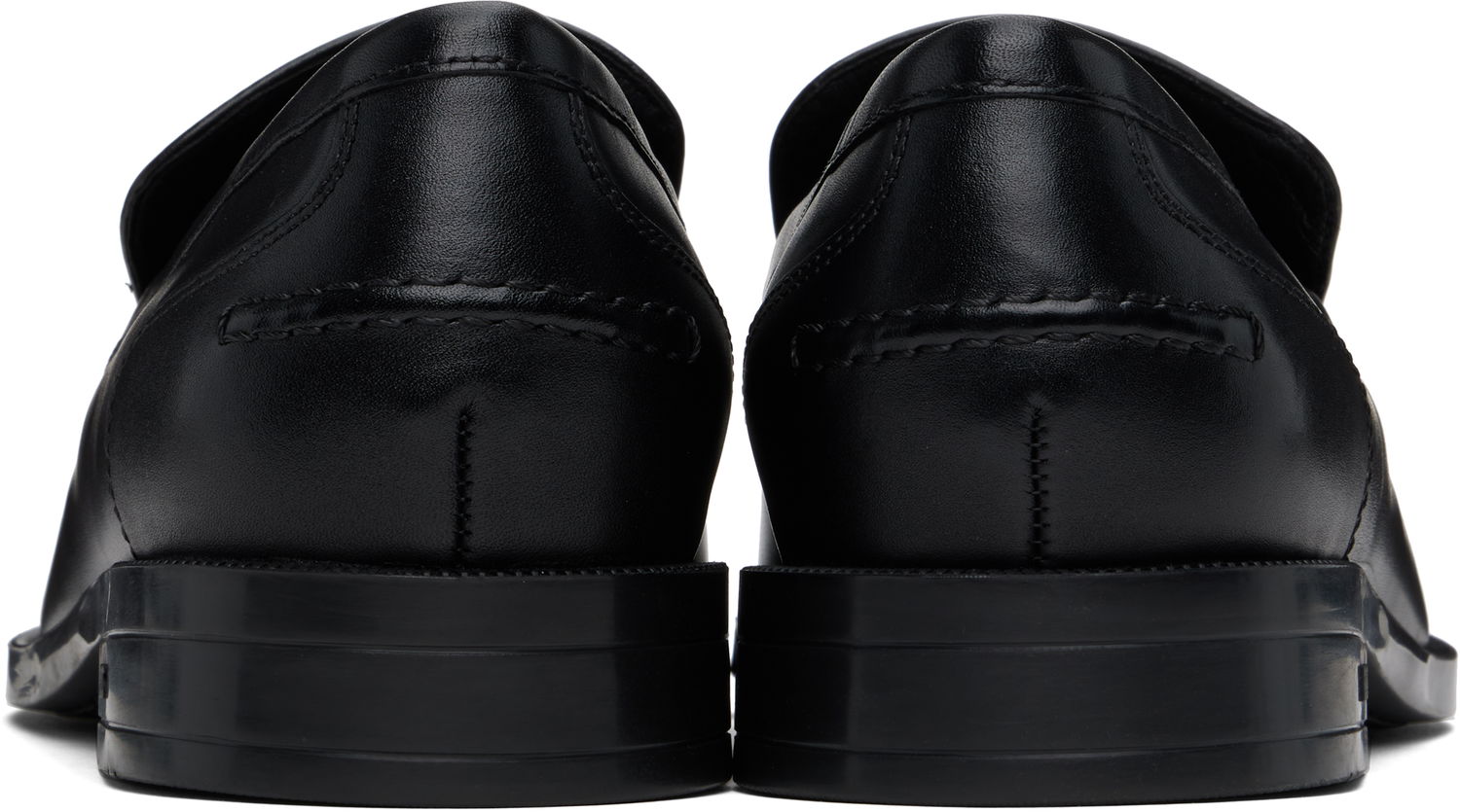 Tenisky a topánky BOSS BOSS Tassel Leather Loafers Čierna | 50531305, 1