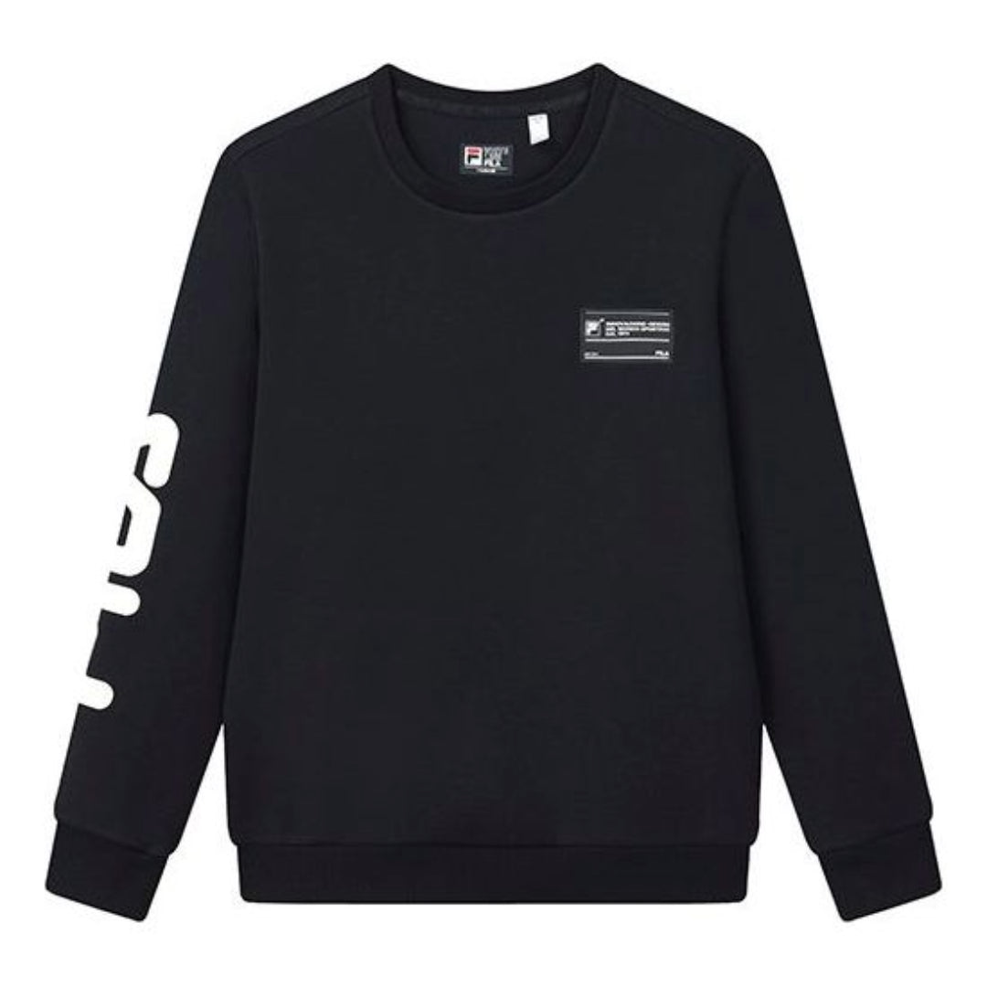 Sveter FILA Logo Print Pullover Čierna | F11M149208F-NV, 0