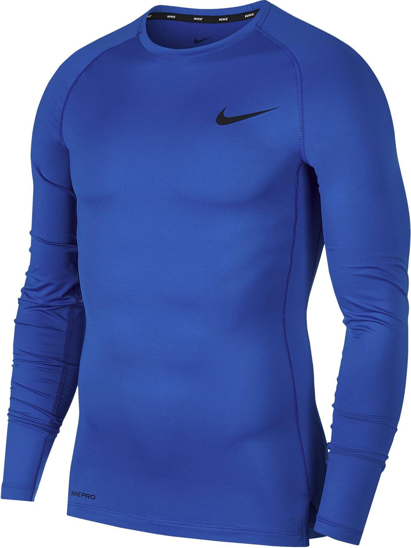 Tričko Nike Nike Pro Long Sleeve Compression Shirt Modrá | bv5588-480, 0