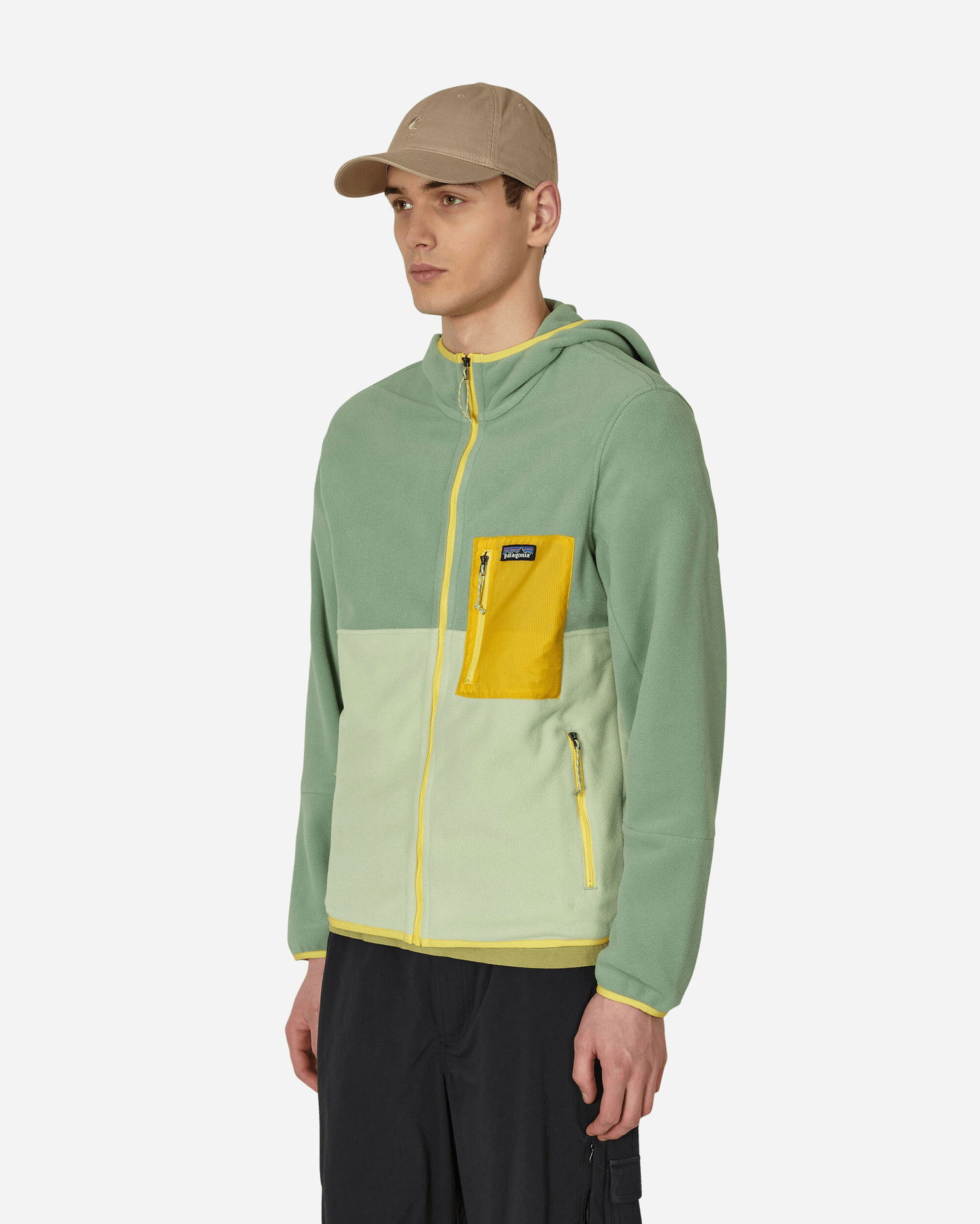Mikina Patagonia Microdini Hoodie Zelené | 26210 SLVG, 1