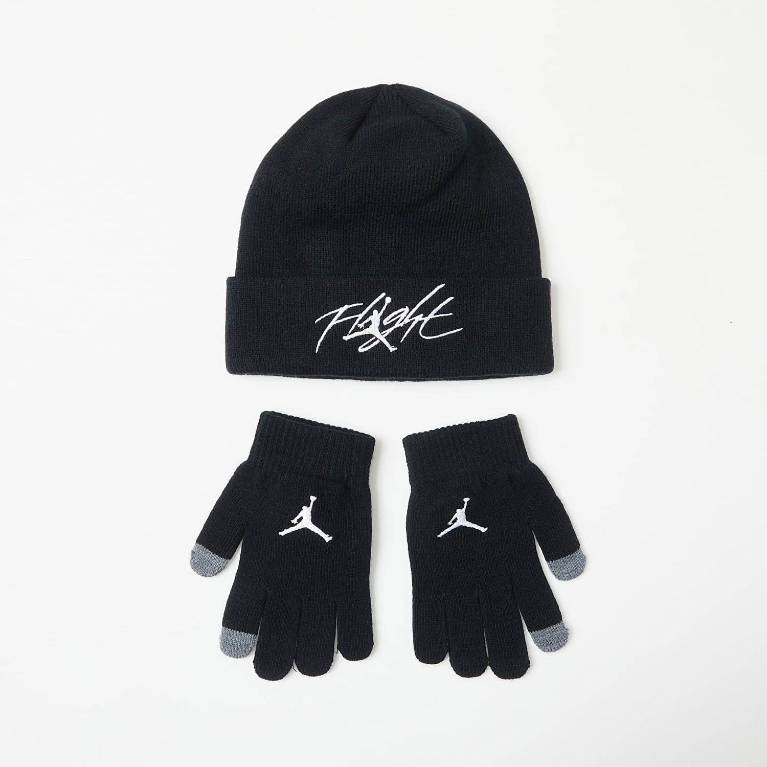 Kulicha Jordan Flight Beanie Set Čierna | 9A0695-023, 0