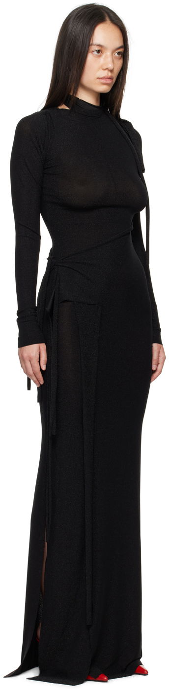 Šaty Ottolinger Ottolinger Deconstructed Maxi Dress Čierna | 1040301921, 1