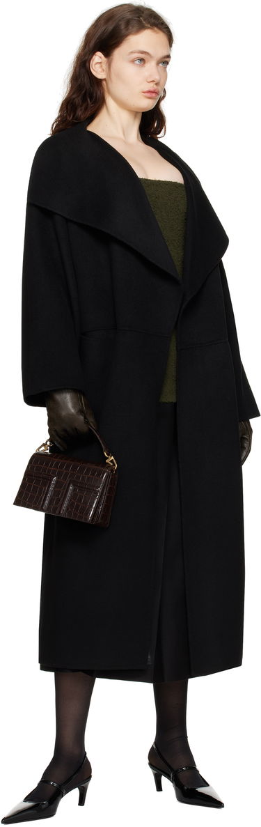 Kabelka TOTEME TOTEME Mini T-Flap Bag Hnedá | 244-WAL0049-LE0076, 4
