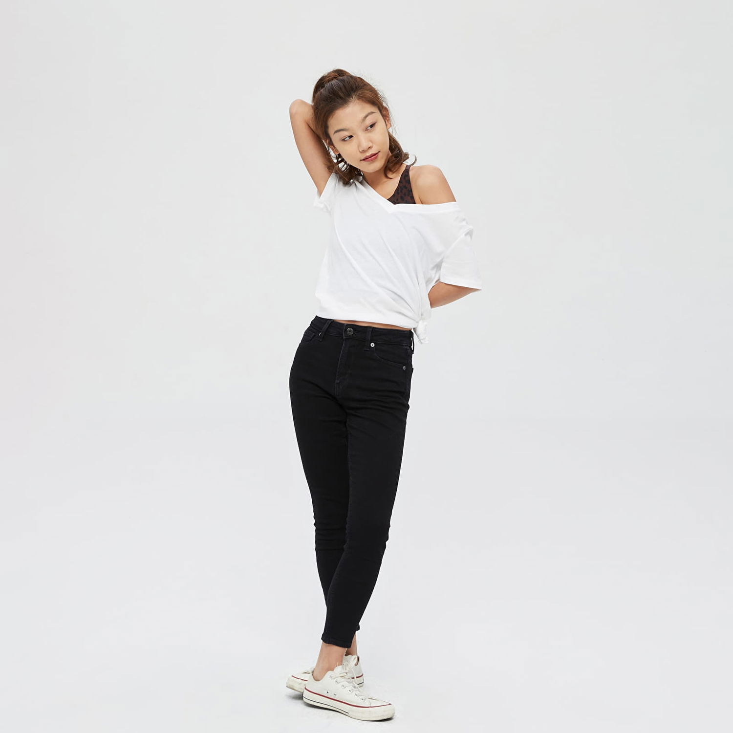 Džínsy GAP Denim Pants Jegging - High Rise Black Clermont Čierna | 619230-00, 0