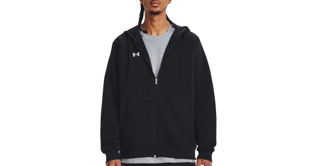 Mikina Under Armour Rival Fleece FZ Čierna | 1379767-001, 1