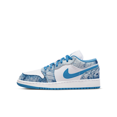 Tenisky a topánky Jordan Air Jordan 1 Low "Washed Denim" GS Modrá | DM8947-100, 0
