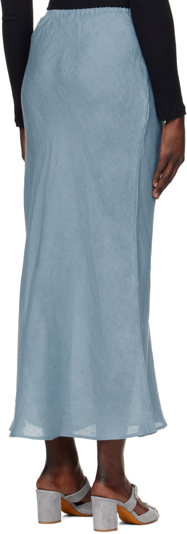 Sukňa Baserange Maxi Linen Skirt Modrá | SKDY-SL-SP25, 2