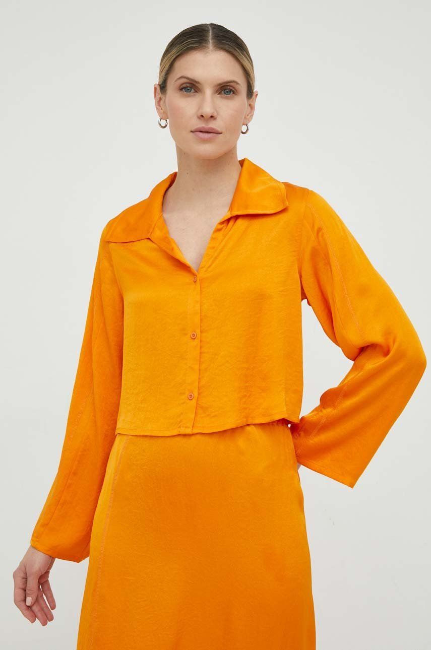 Košeľa American Vintage regular Oranžová | WID06FE23, 0