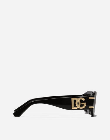Slnečné okuliare Dolce & Gabbana Dolce & Gabbana DG Griffe Oval Sunglasses Čierna | VG4502VP1879V000, 3
