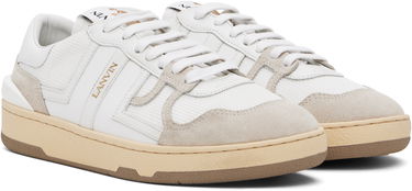Tenisky a topánky LANVIN White Clay Mesh Sneakers Biela | FU-SKDK00-NASH-P25, 3