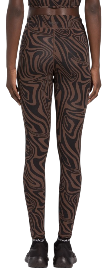 Legíny Reebok Reebok Mod Safari Cotton Tight Leggings Hnedá | 100076209, 2