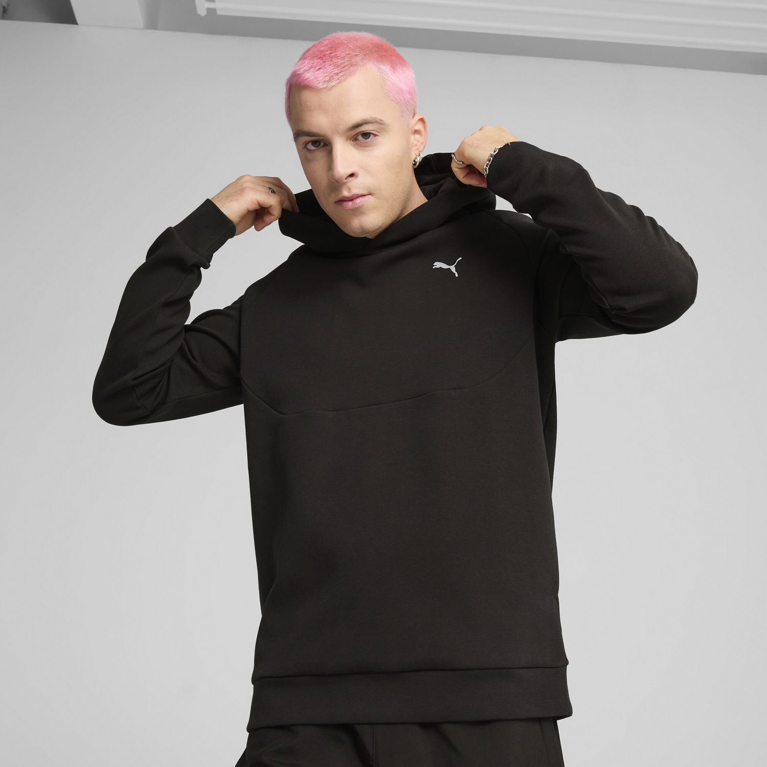 Mikina Puma PUMATECH Hoodie Čierna | 684600_01, 0