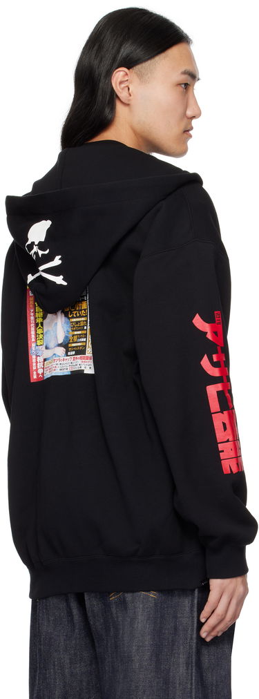 Mikina Mastermind WORLD Mastermind World Geino Zip Hoodie Čierna | MJ24C13-SW110-692, 2