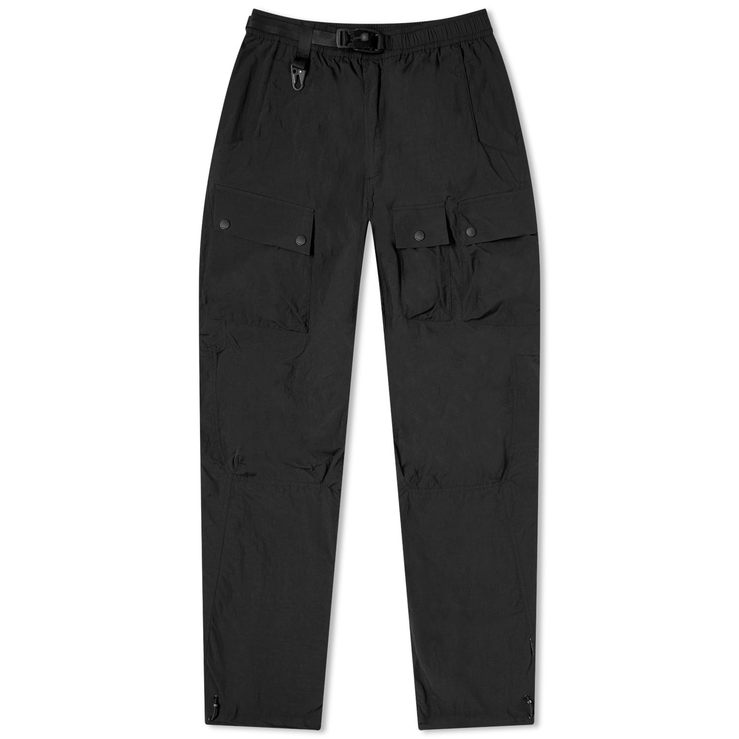 Nohavice Maharishi Veg Dyed Cargo Track Pant Čierna | 5040-BLK, 0