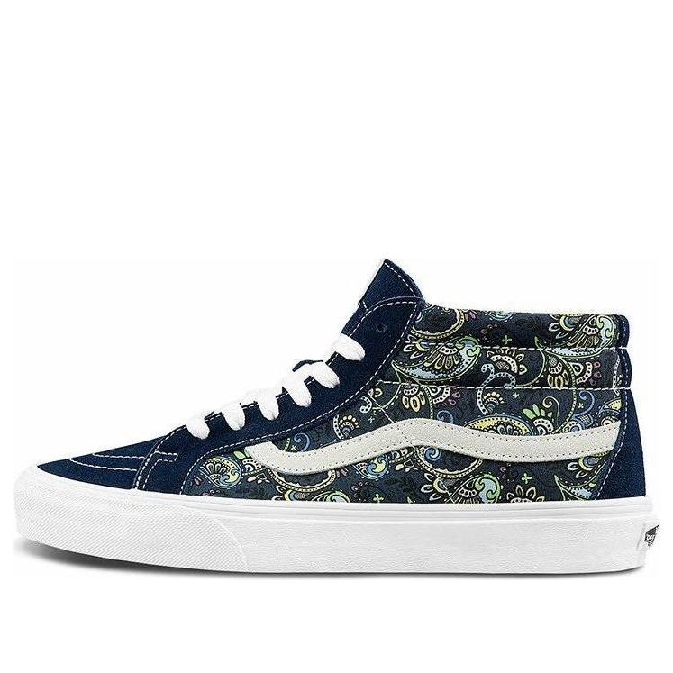 Tenisky a topánky Vans Sk8-Mid Reissue 'Paisley' Modrá | VN0A391FITN, 0