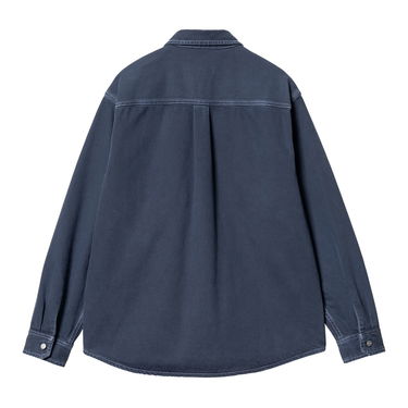 Košeľa Carhartt WIP Stone Dyed Shirt Jacket Modrá | I033750_8, 4