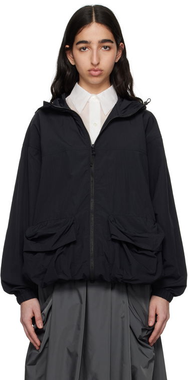 Vetrovka Snow Peak Snow Peak Nylon Tussah Hooded Jacket Čierna | JK-25SU008, 0