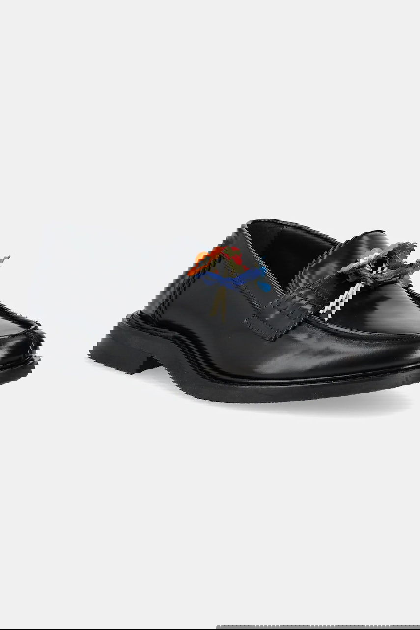 Tenisky a topánky Filling Pieces Filling Pieces Loafer Bouquet Leather Loafers Čierna | 44278131861, 0